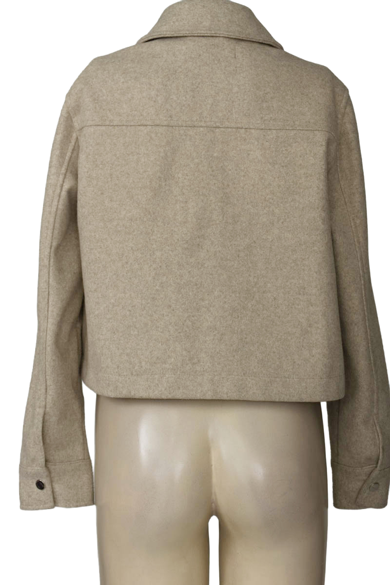 Chaqueta / Abrigo color Beige - Zara