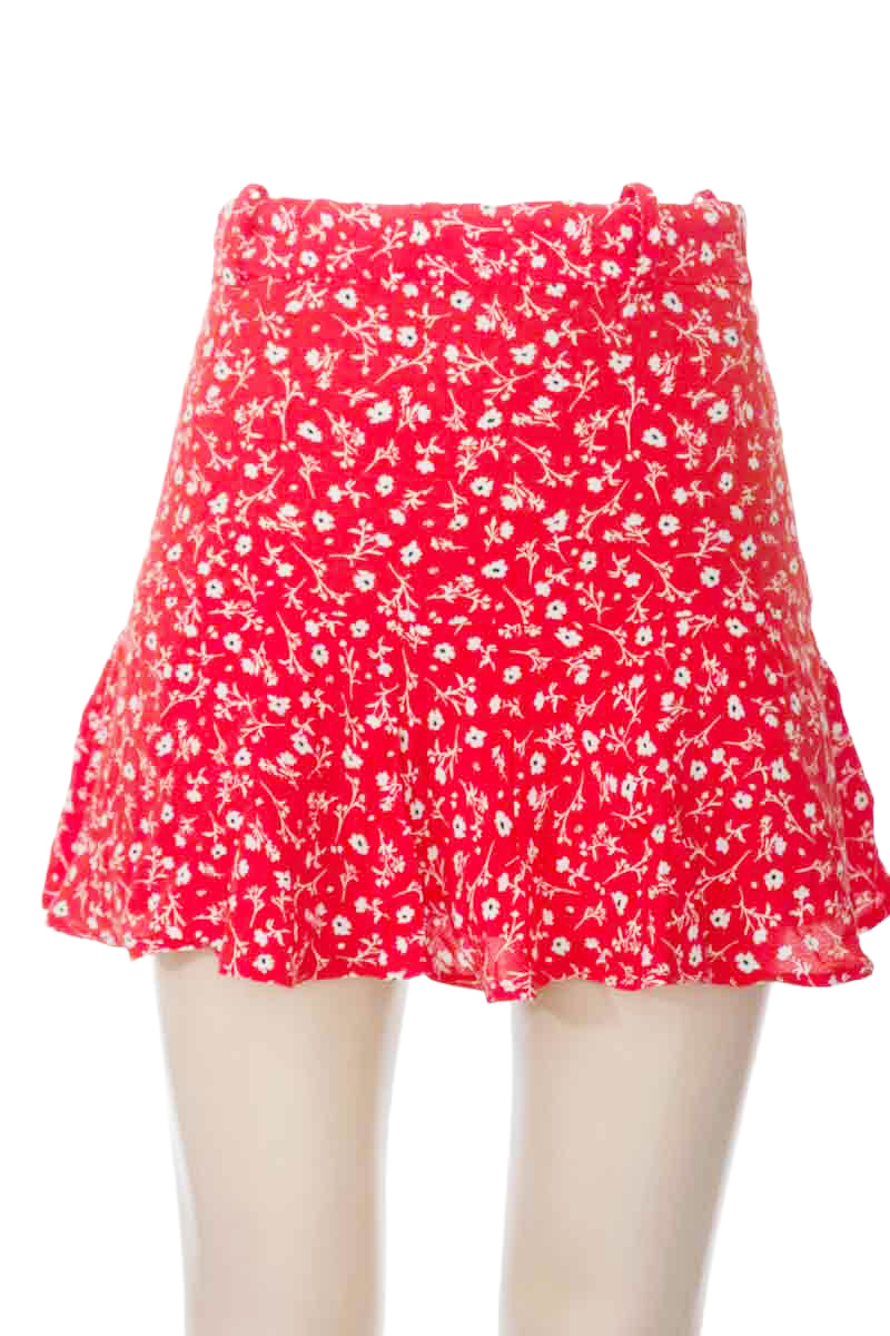 Short color Rojo - Zara