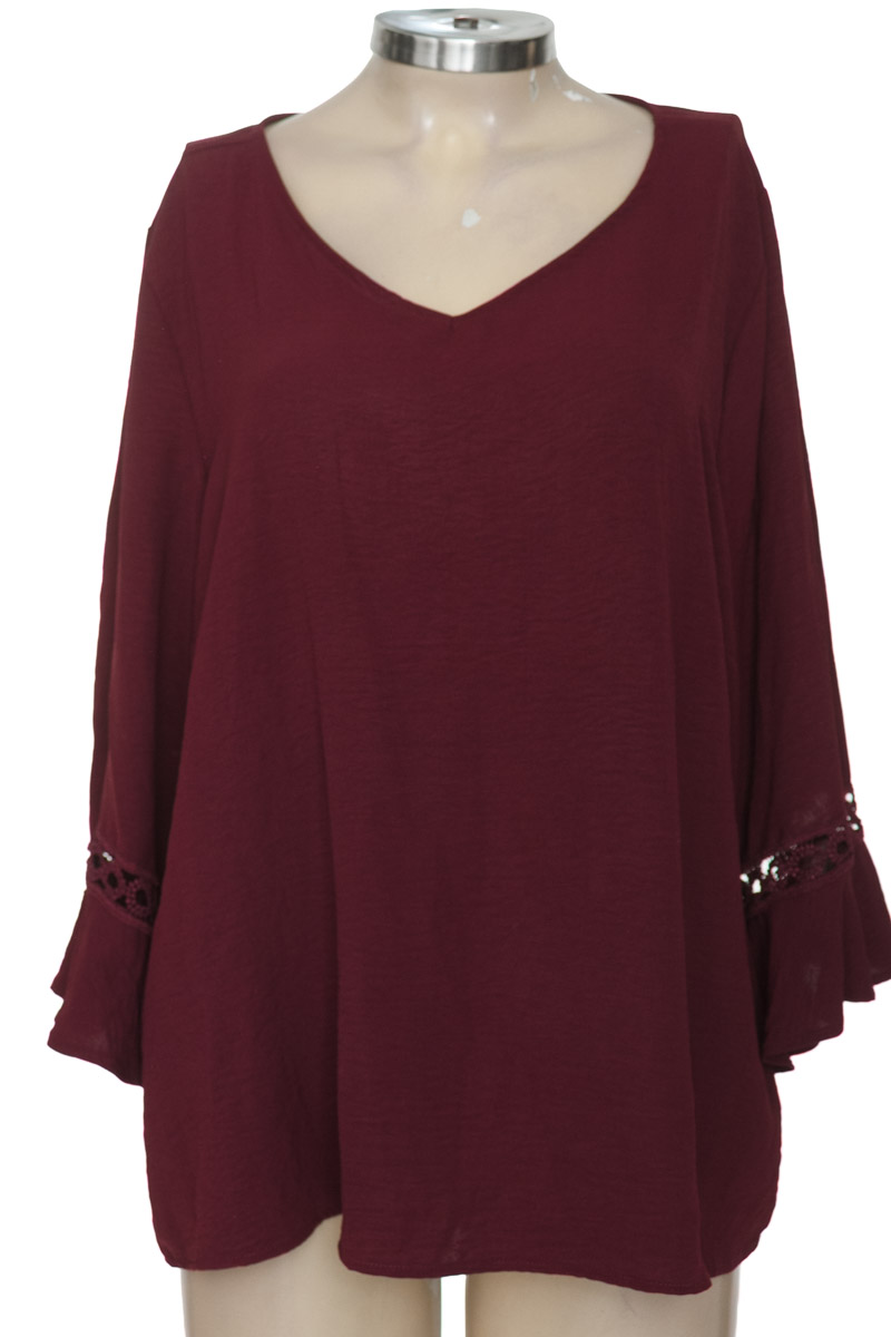 Blusa color Morado - Plica