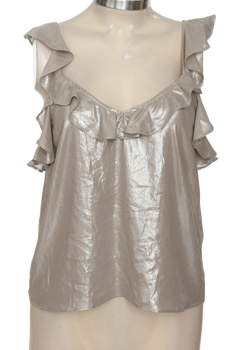 Top / Camiseta color Gris - Bershka