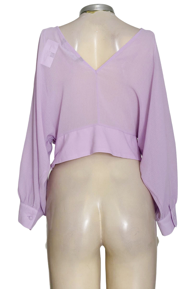 Blusa color Lila - Zara