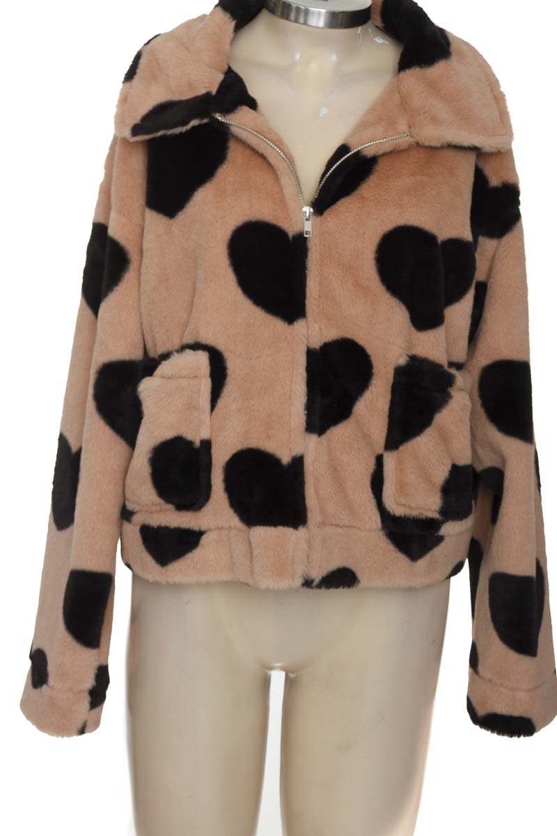 Chaqueta / Abrigo color Beige - Sabrina Lauren