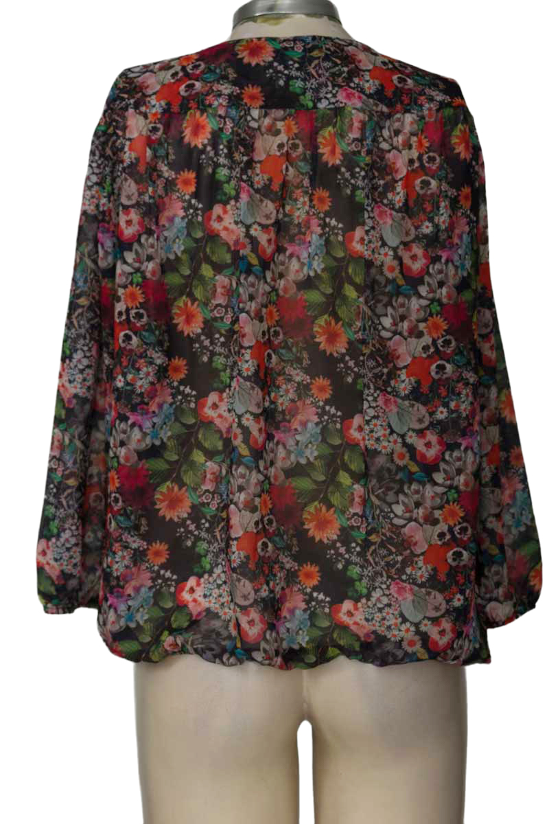 Blusa color Estampado - Zara