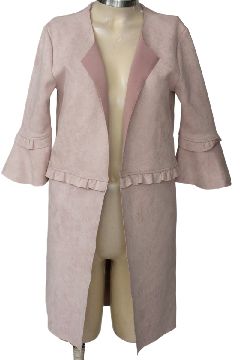 Chaqueta / Abrigo color Rosado - Neiman Marcus