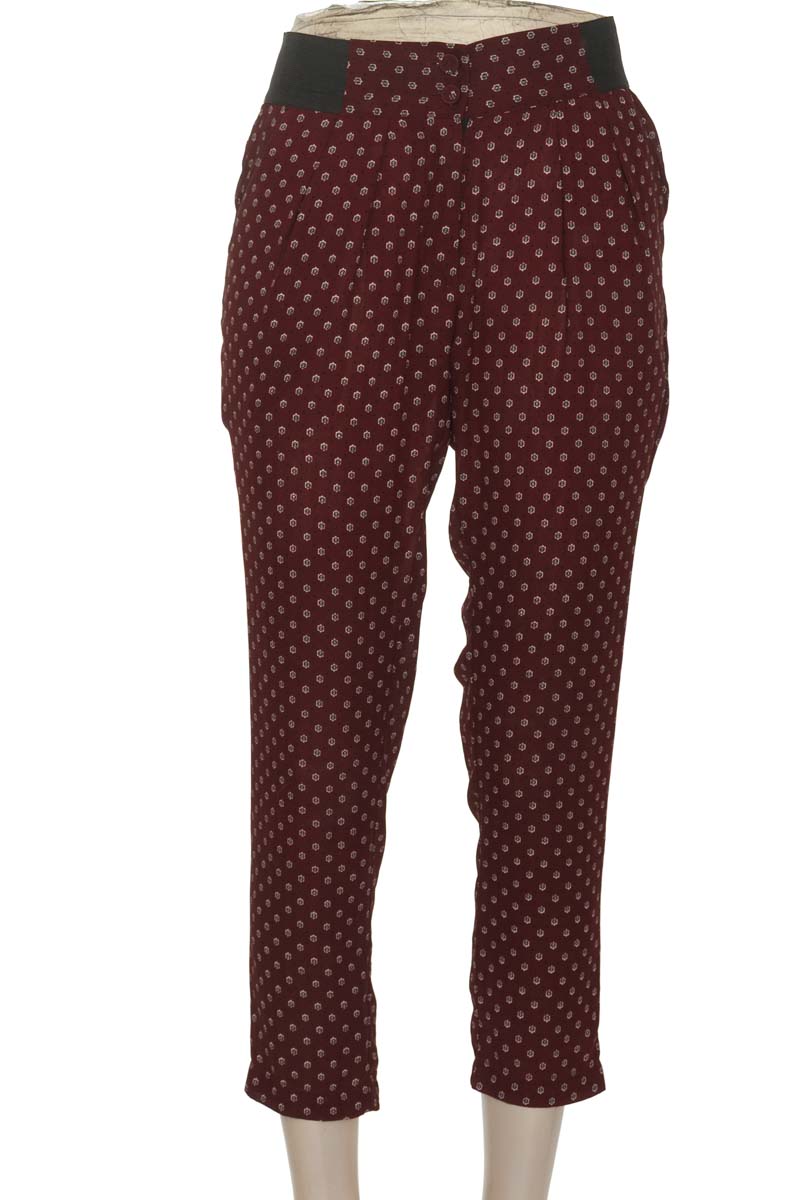 Pantalones color Vinotinto - Basement