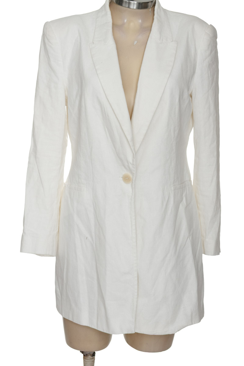 Chaqueta / Abrigo color Blanco - Zara