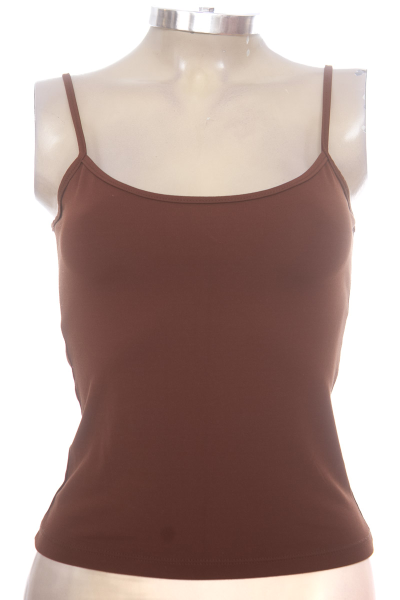 Top / Camiseta color Café - Zara