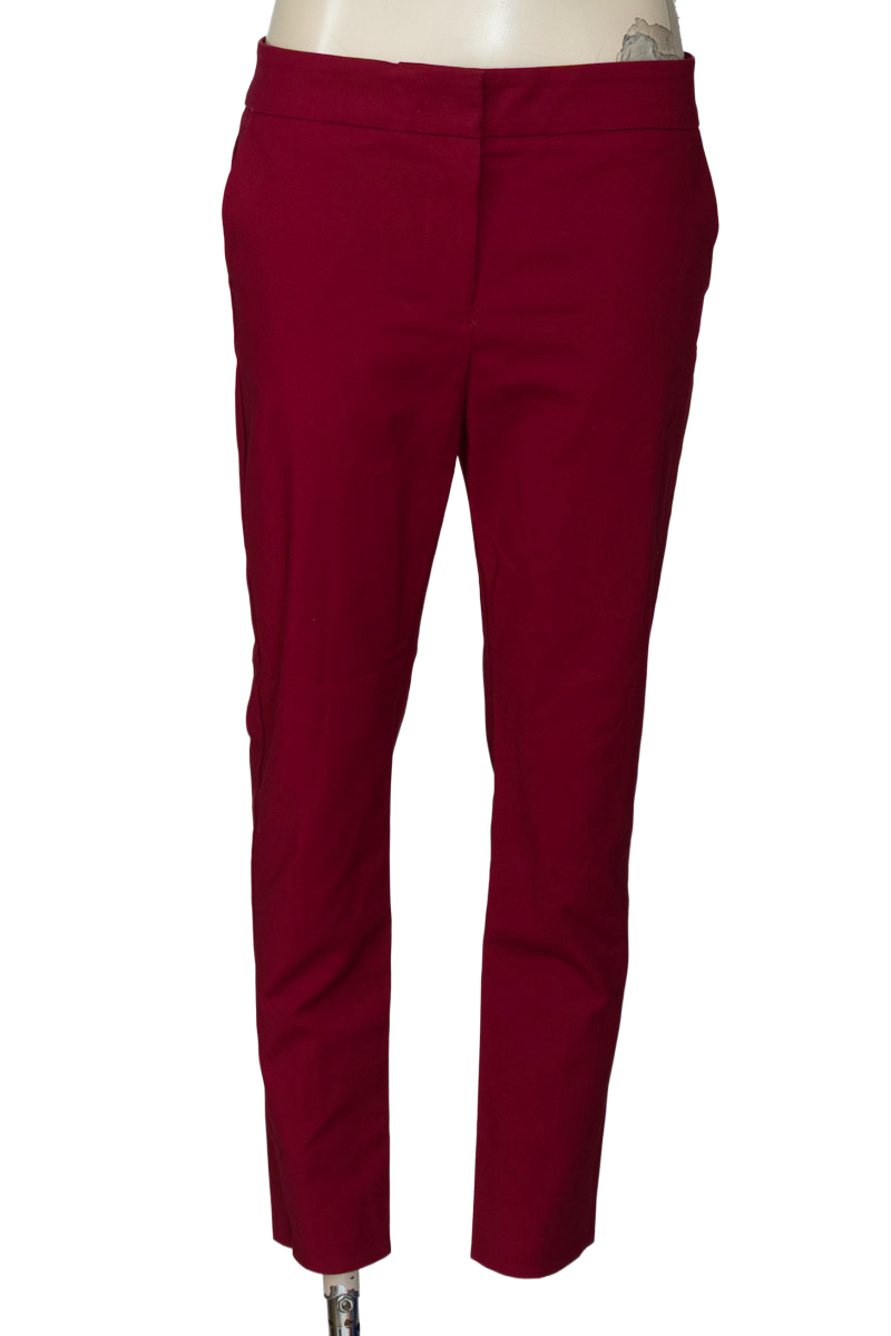 Pantalones color Vinotinto - MNG