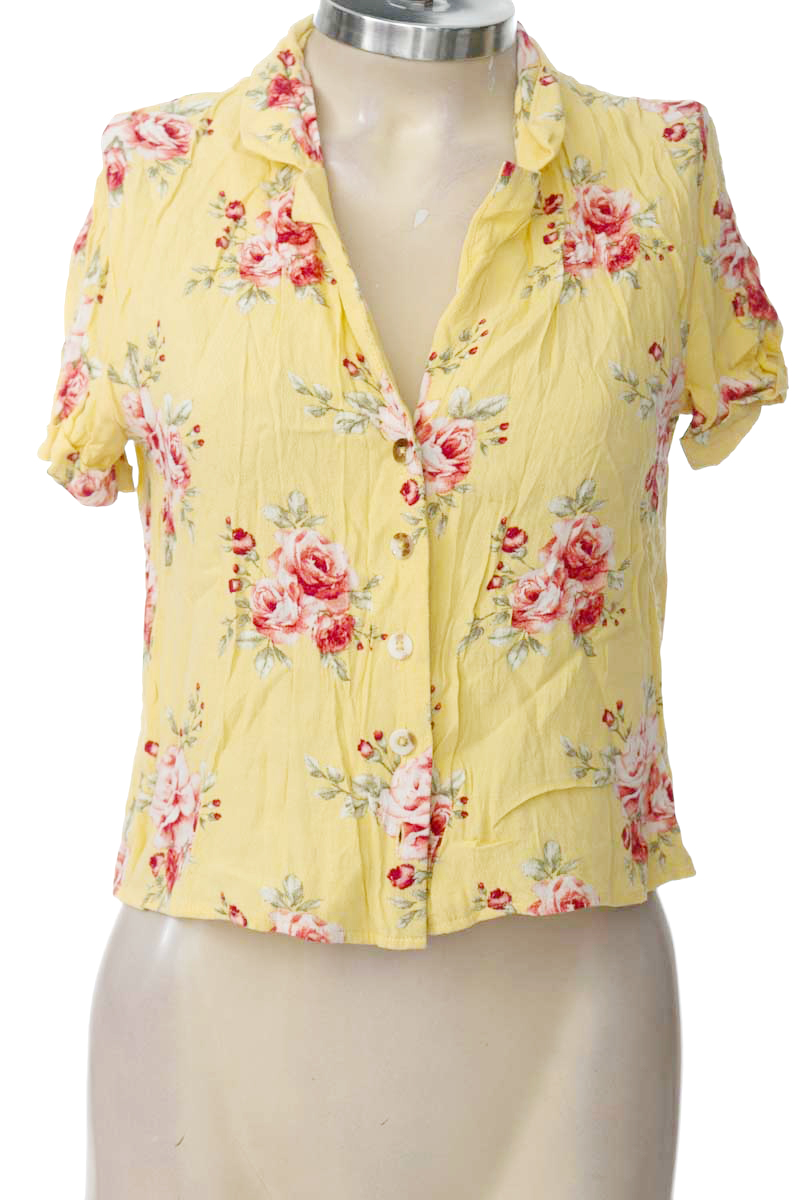 Blusa color Amarillo - Forever 21