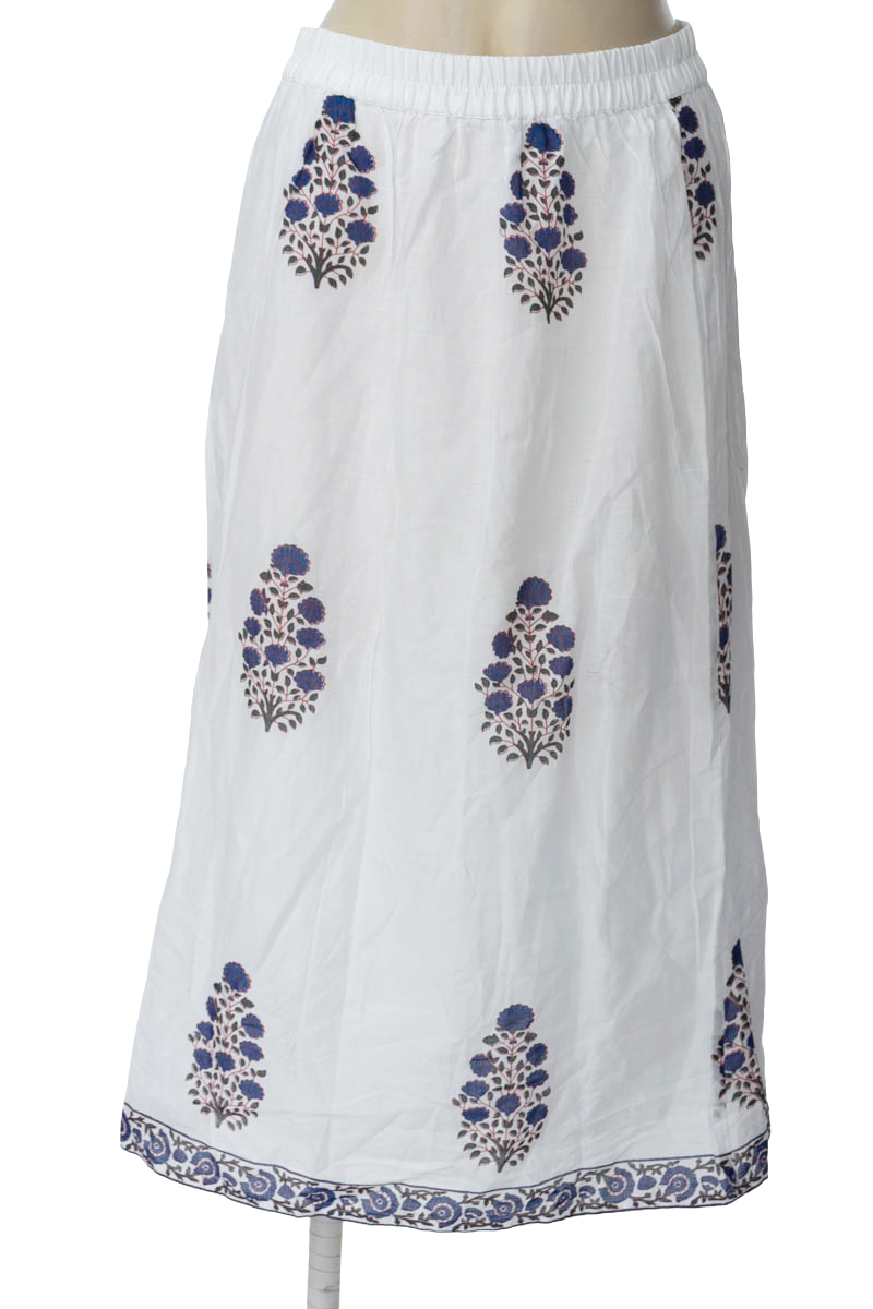 Falda color Blanco - Natura