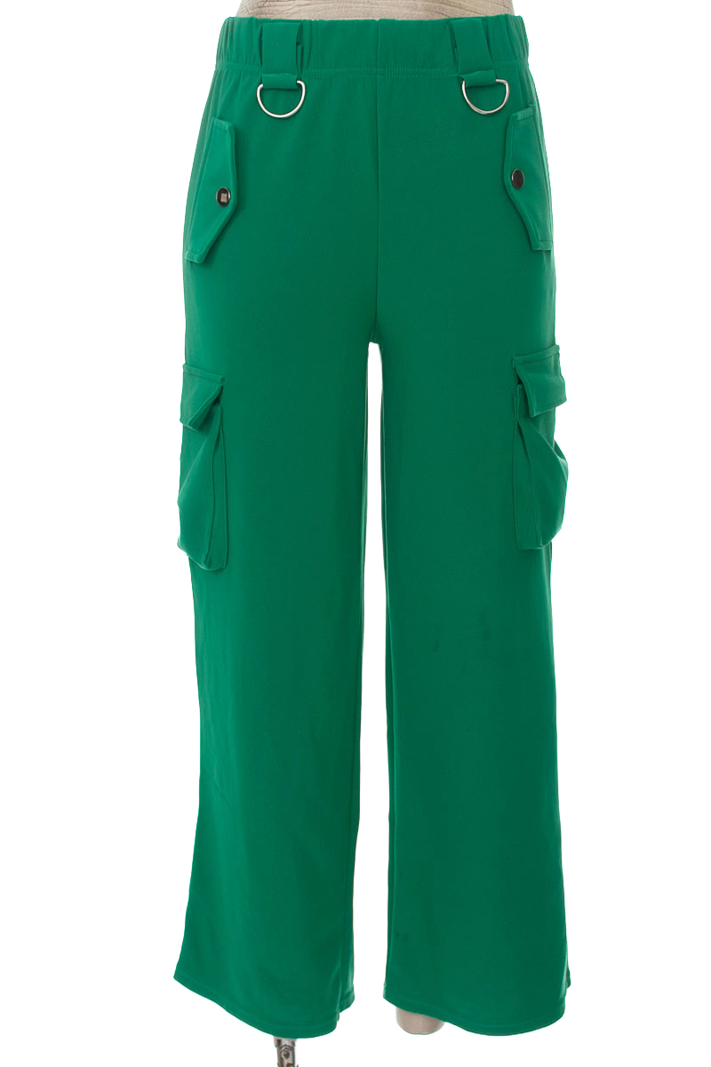 Pantalones color Verde - Hermanas