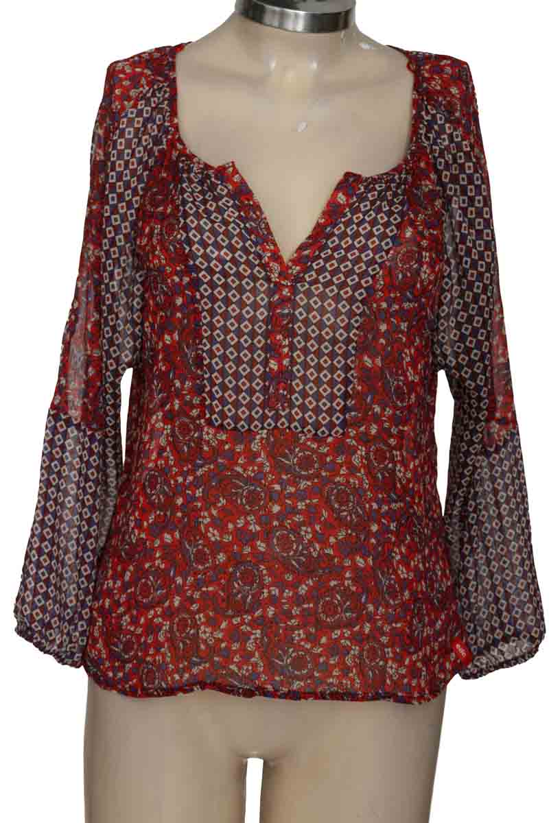 Blusa color Estampado - Esprit