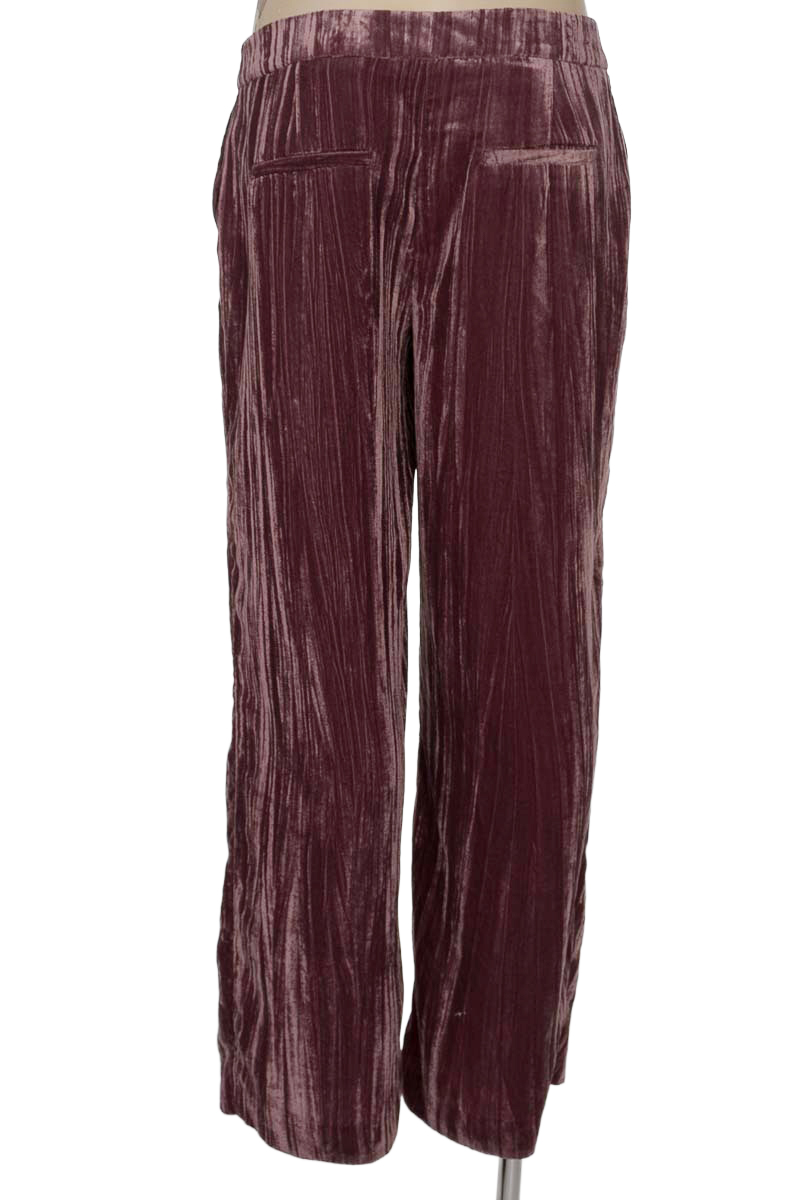 Pantalones color Lila - Zara