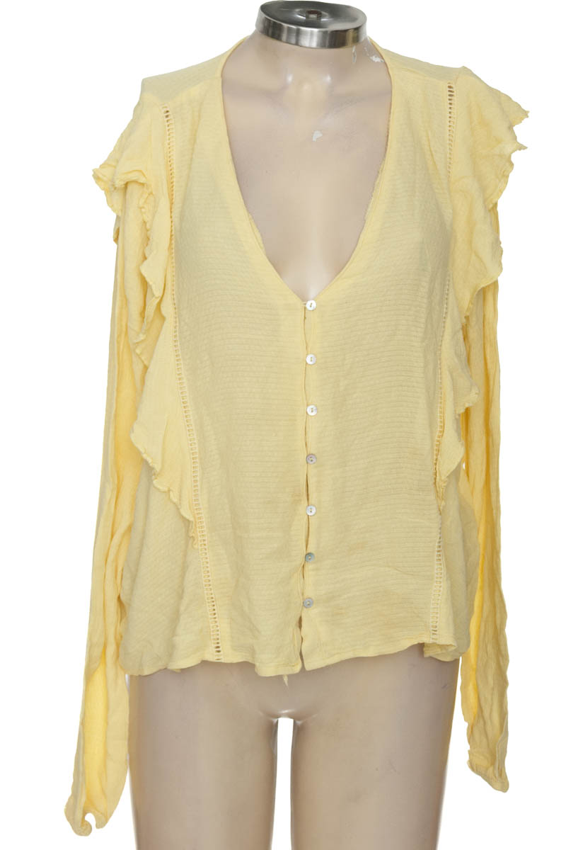 Blusa color Amarillo - Stradivarius
