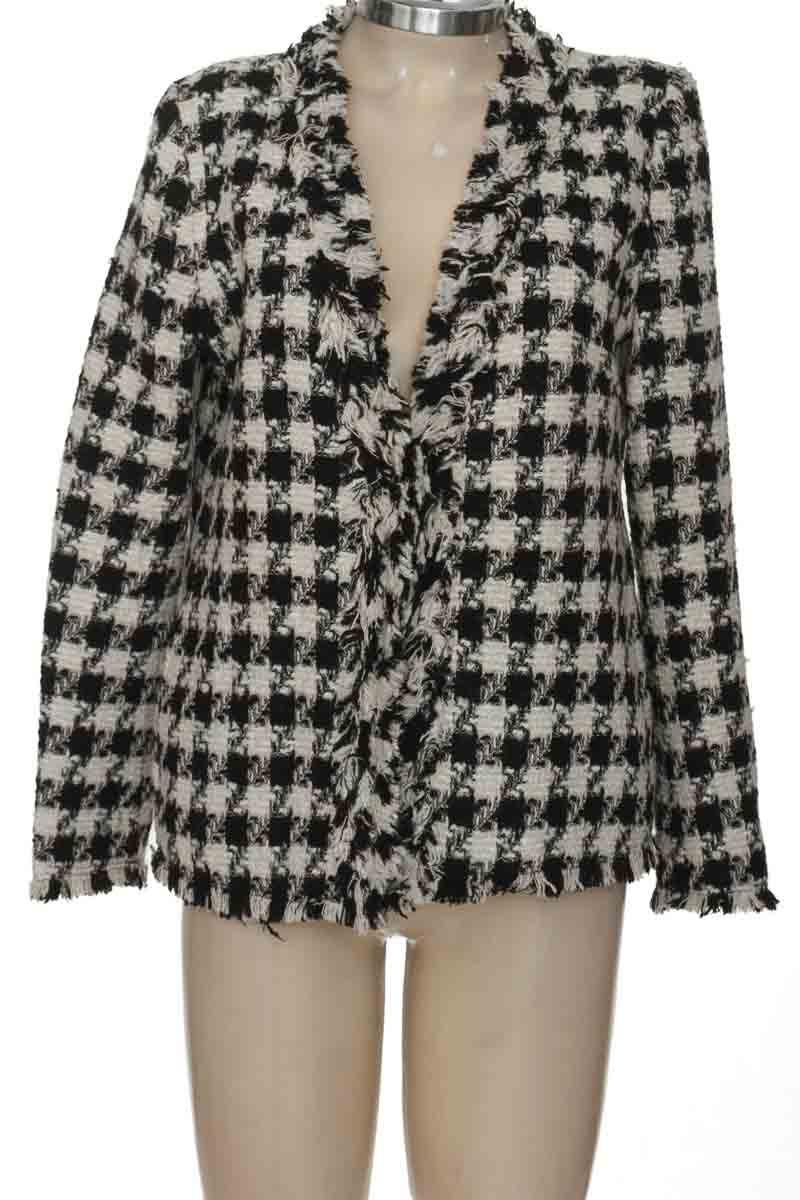 Chaqueta / Abrigo color Negro - Zara