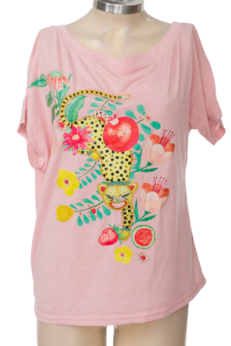 Top / Camiseta color Rosado - Telacuento