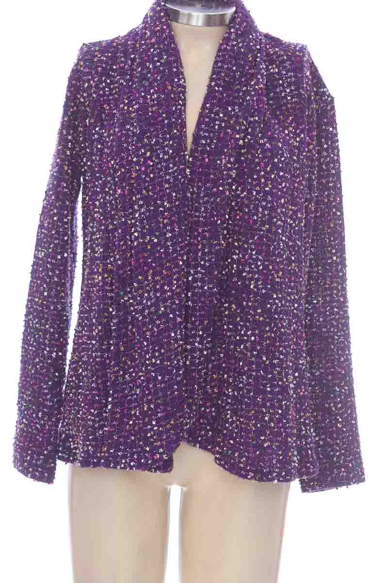Chaqueta / Abrigo color Morado - Beso de Coco