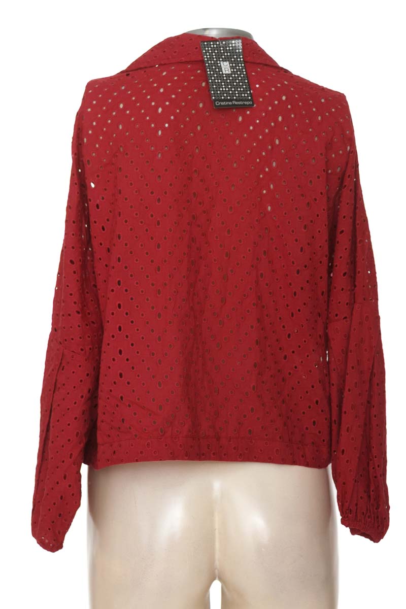 Blusa color Vinotinto - Cristina Restrepo