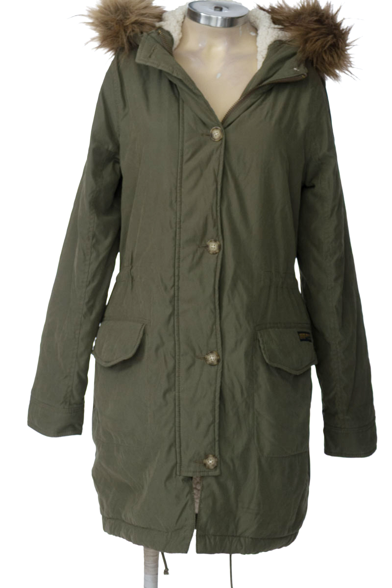 Chaqueta / Abrigo color Verde - Abercrombie