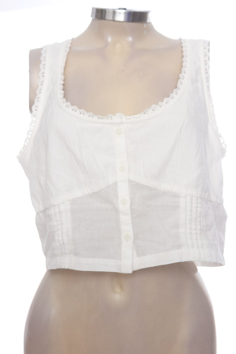 Top / Camiseta color Blanco - Divided by H&M