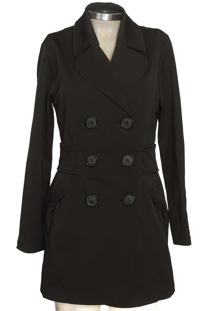 Chaqueta / Abrigo color Negro - Tejidos Modana