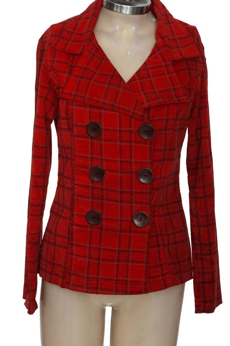 Chaqueta / Abrigo color Rojo - shilow