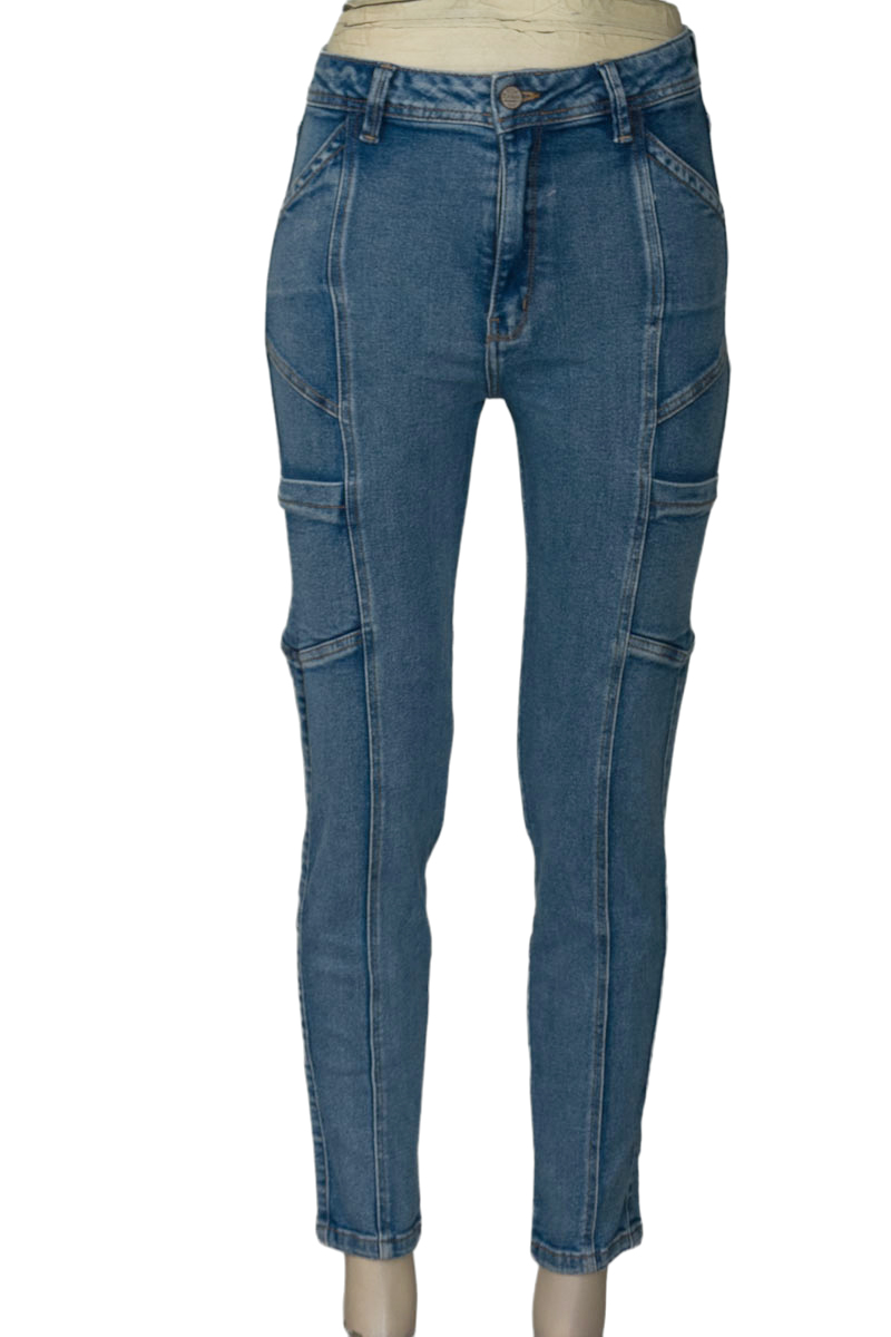 Pantalones color Azul - Karoshe