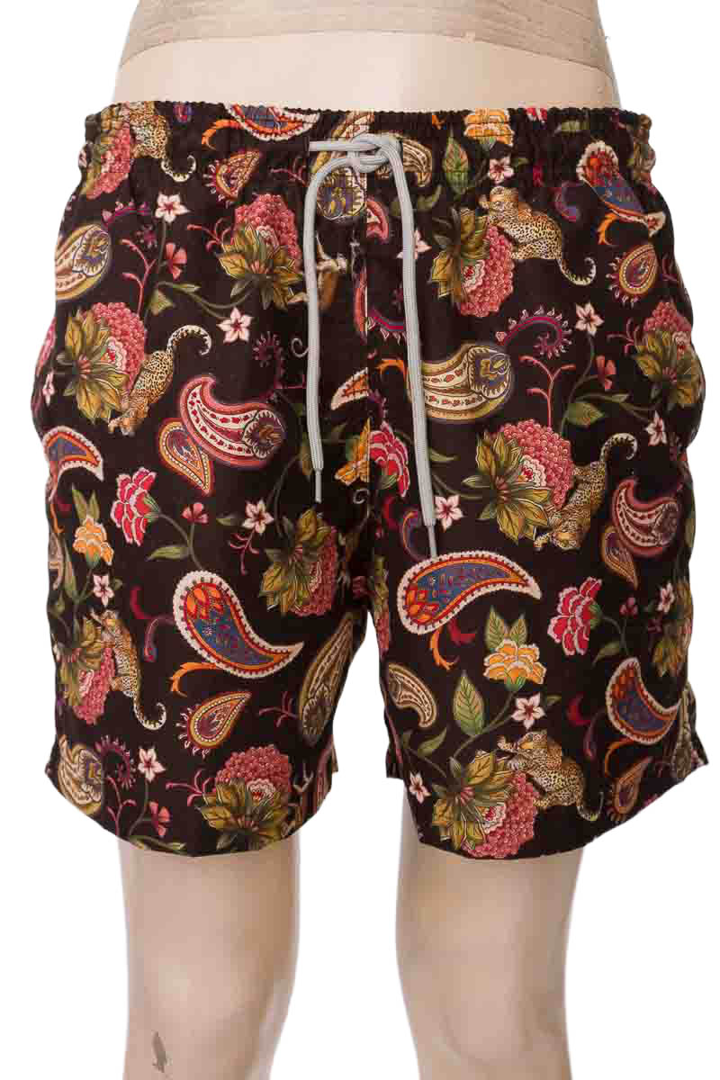 Bermuda - Pantaloneta color Negro - Onda de mar 