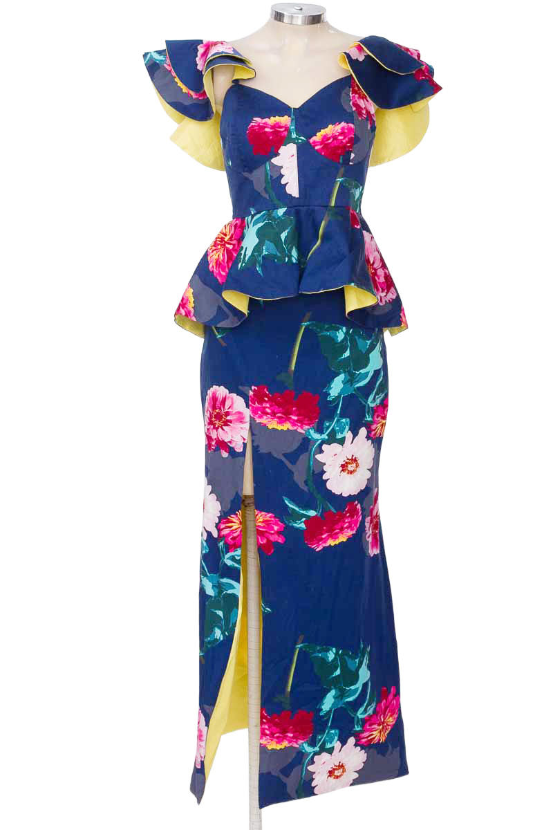 Vestido / Enterizo color Azul - Industrial Glam