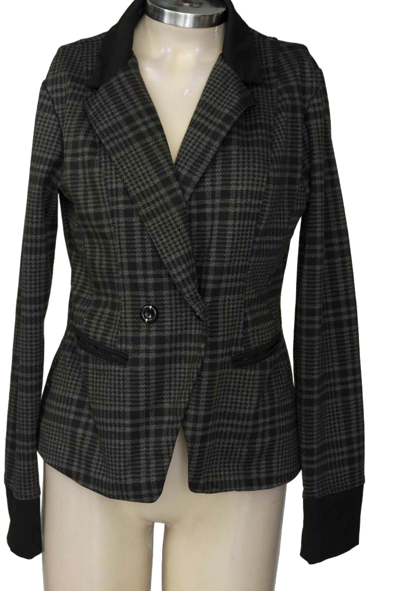 Chaqueta / Abrigo color Negro - Tejidos Modana