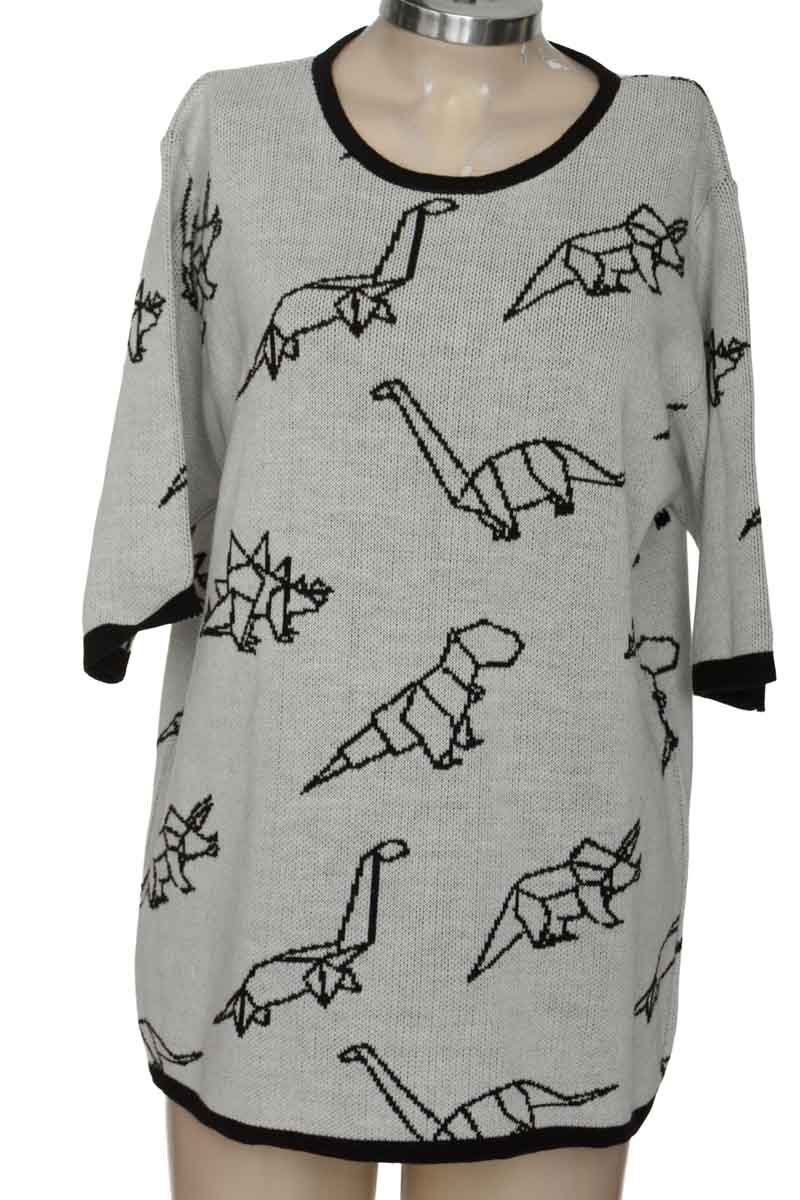 Sweater color Gris - GOSH