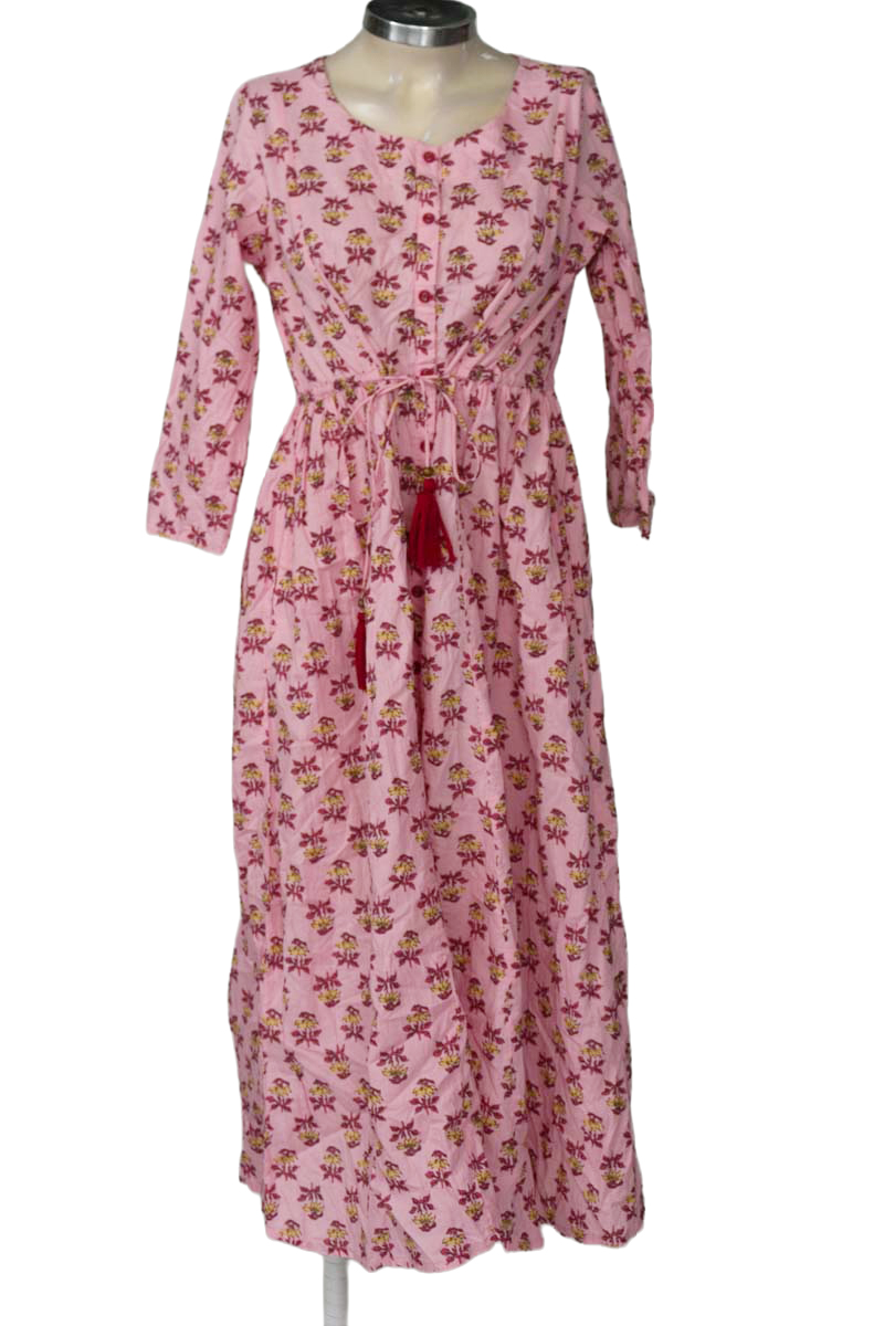 Vestido color Rosado - Srishti