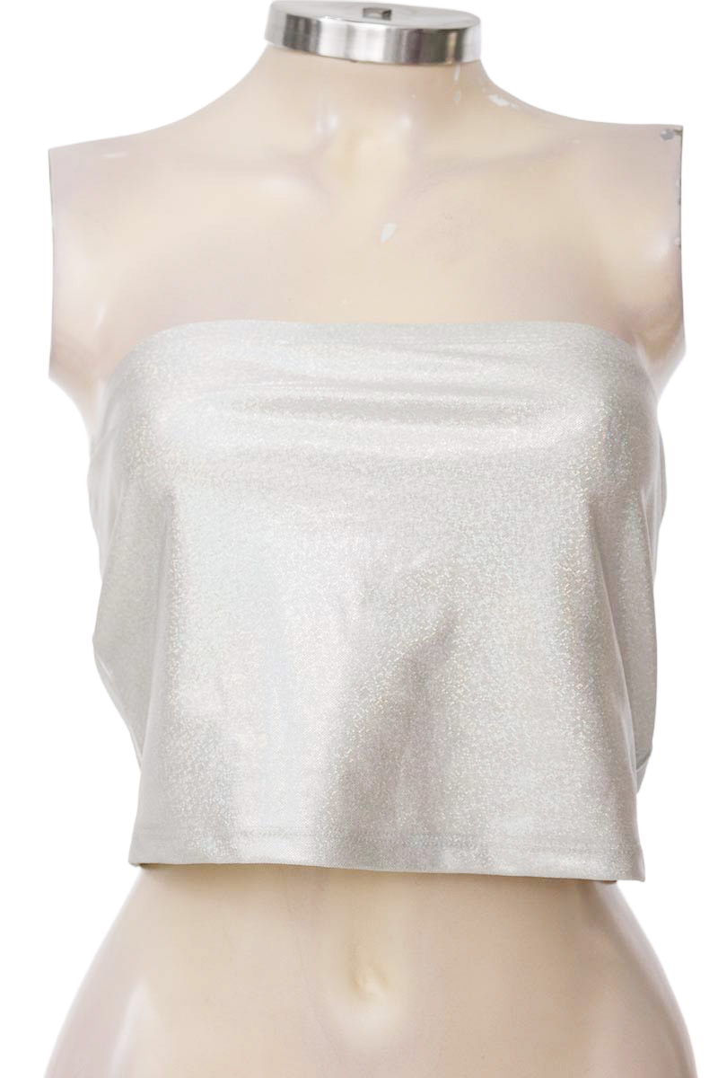 Top / Camiseta color Plateado - Divided by H&M