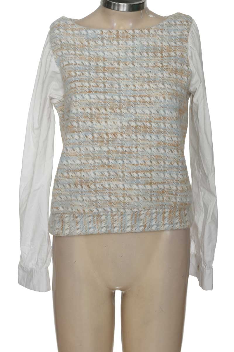 Sweater color Beige - Castaña