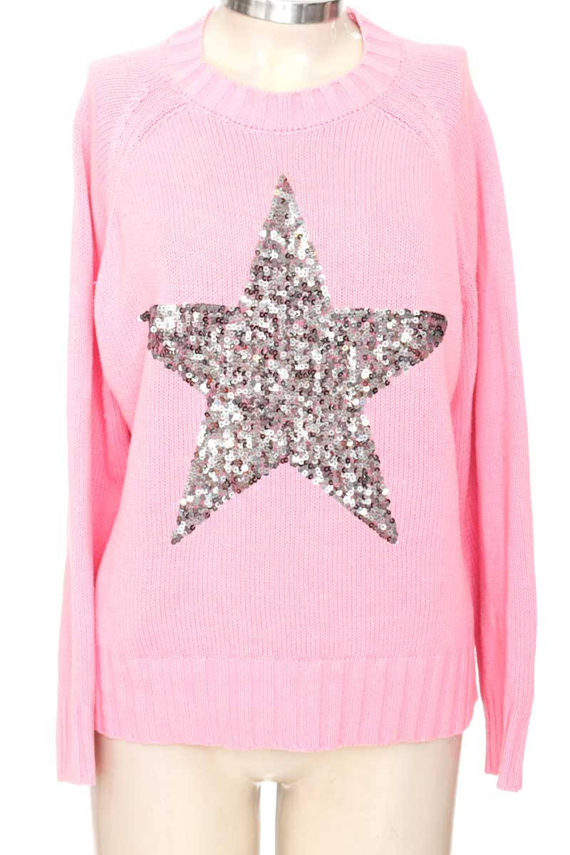 Sweater color Fucsia - NAF NAF
