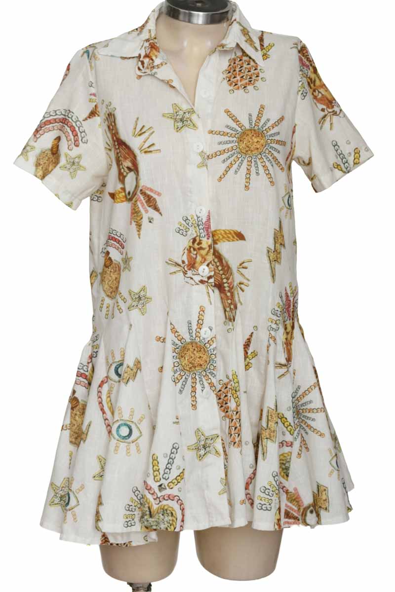 Vestido / Enterizo color Beige - Petra