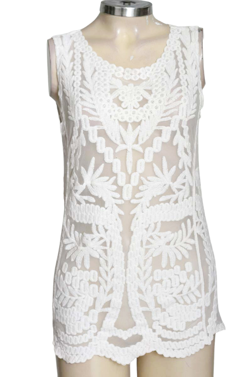 Blusa color Blanco - Laundry by  Shelli Segal