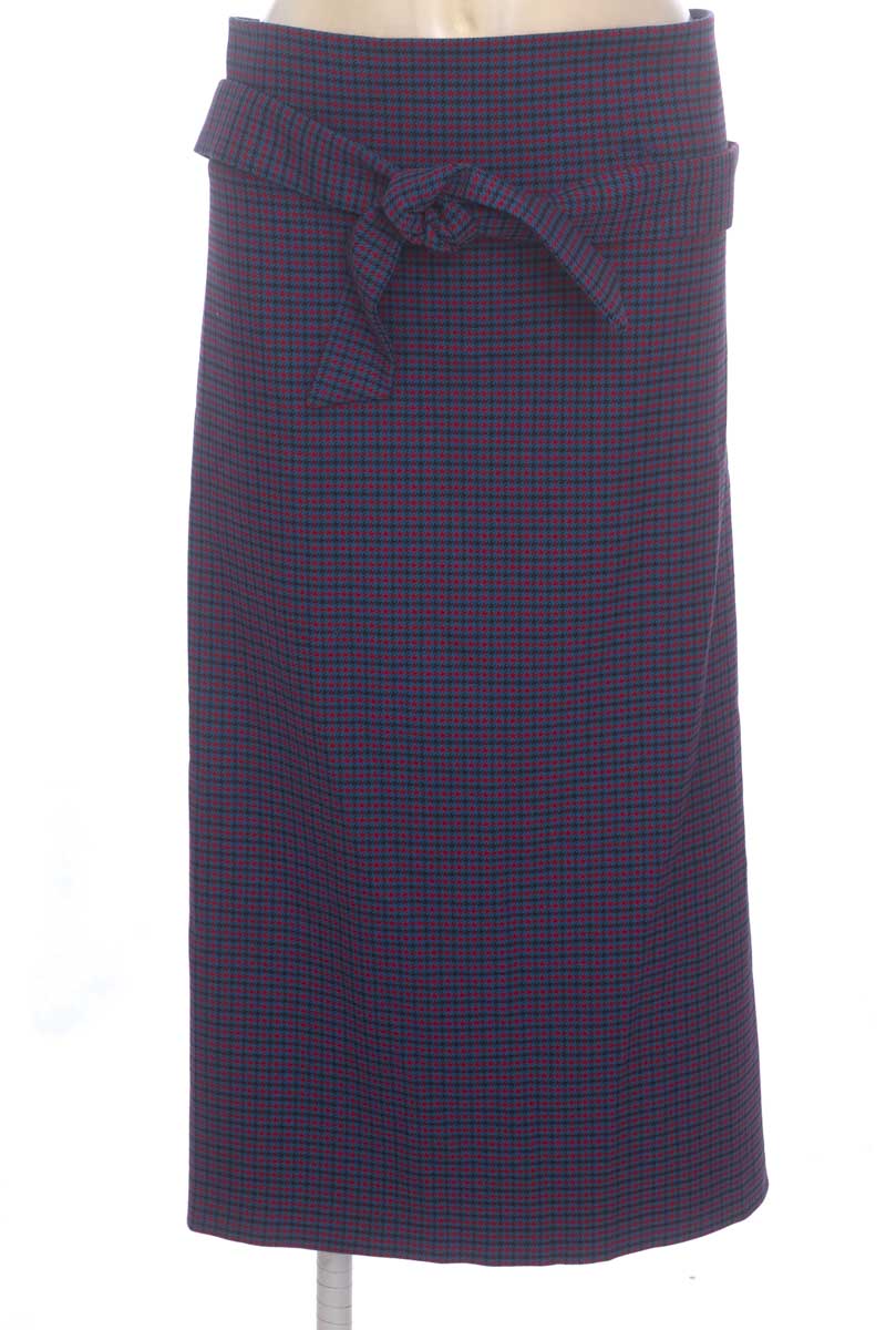 Falda color Azul - Zara