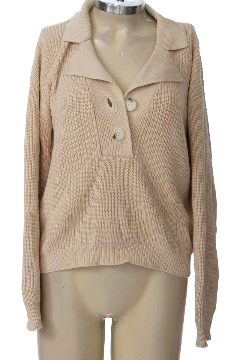 Sweater color Beige - NAF NAF
