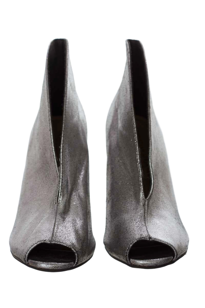 Zapatos color Plateado - Christian Siriano