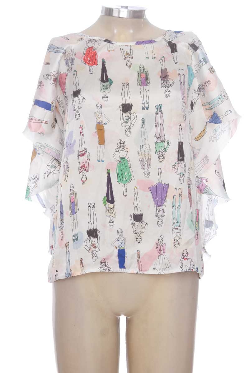 Blusa color Blanco - Ana Milena Mutis