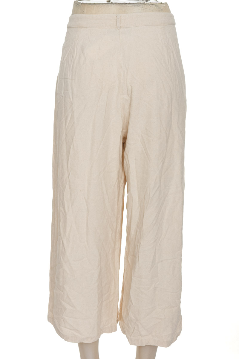 Pantalones color Beige - Flashy