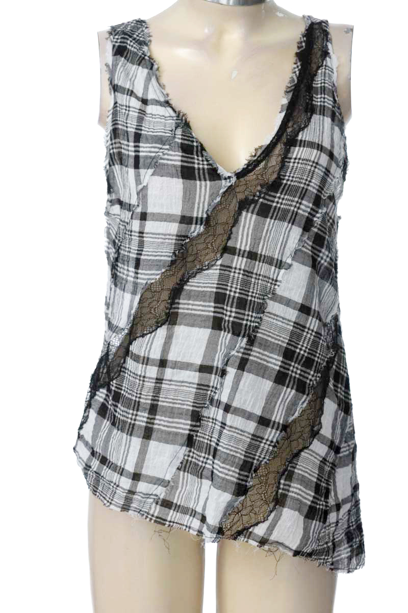 Top / Camiseta color Gris - Massimo Dutti