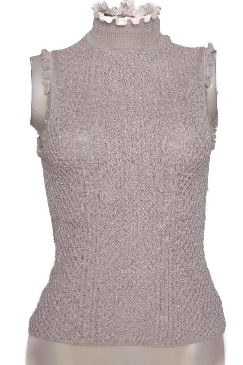 Top / Camiseta color Beige - ZARAKNIT