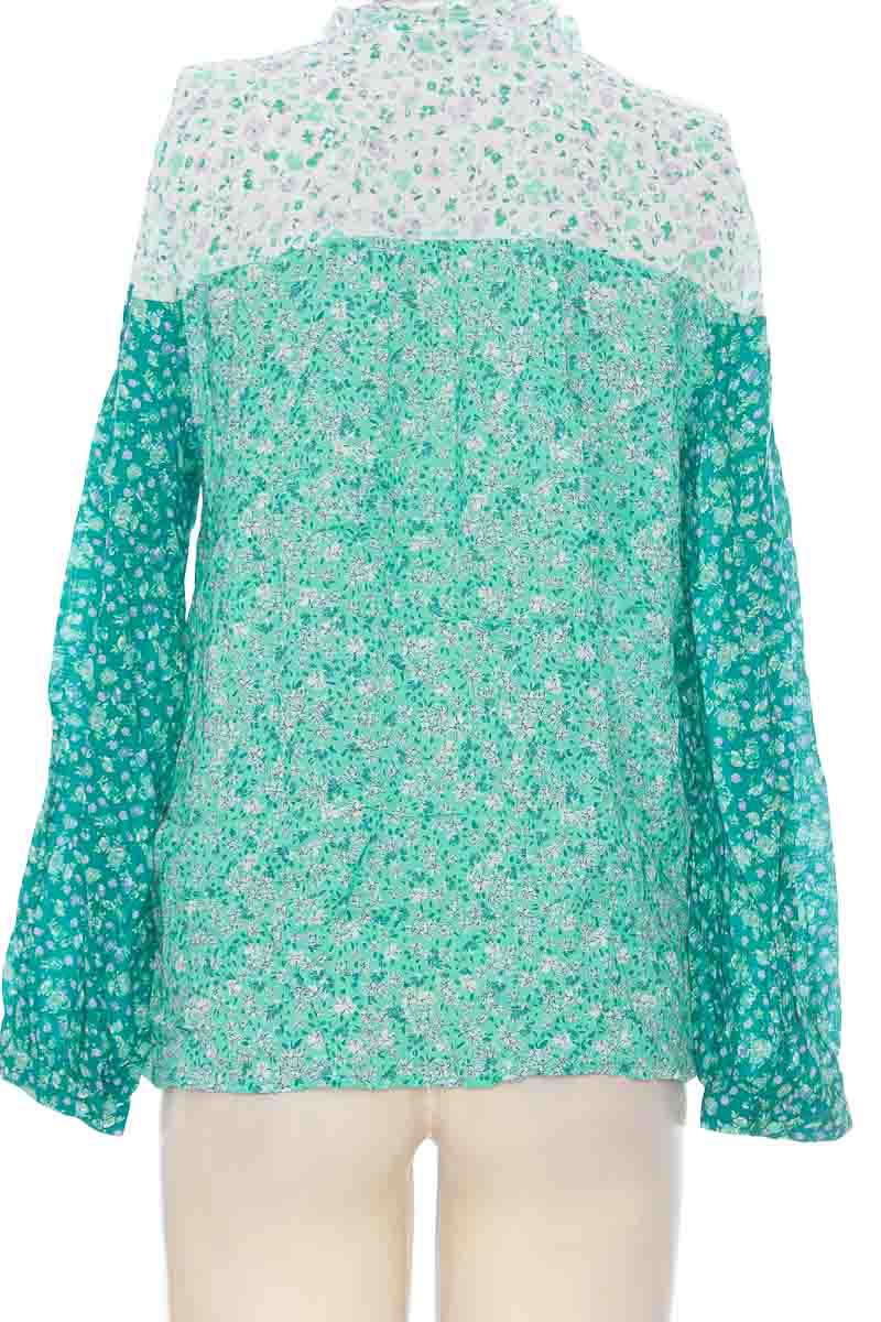 Blusa color Aguamarina - Zara