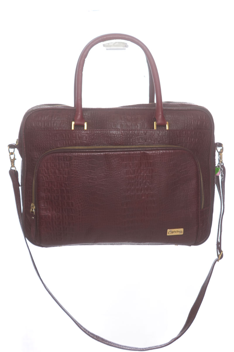 Cartera / Bolso / Monedero color Vinotinto - Caprino