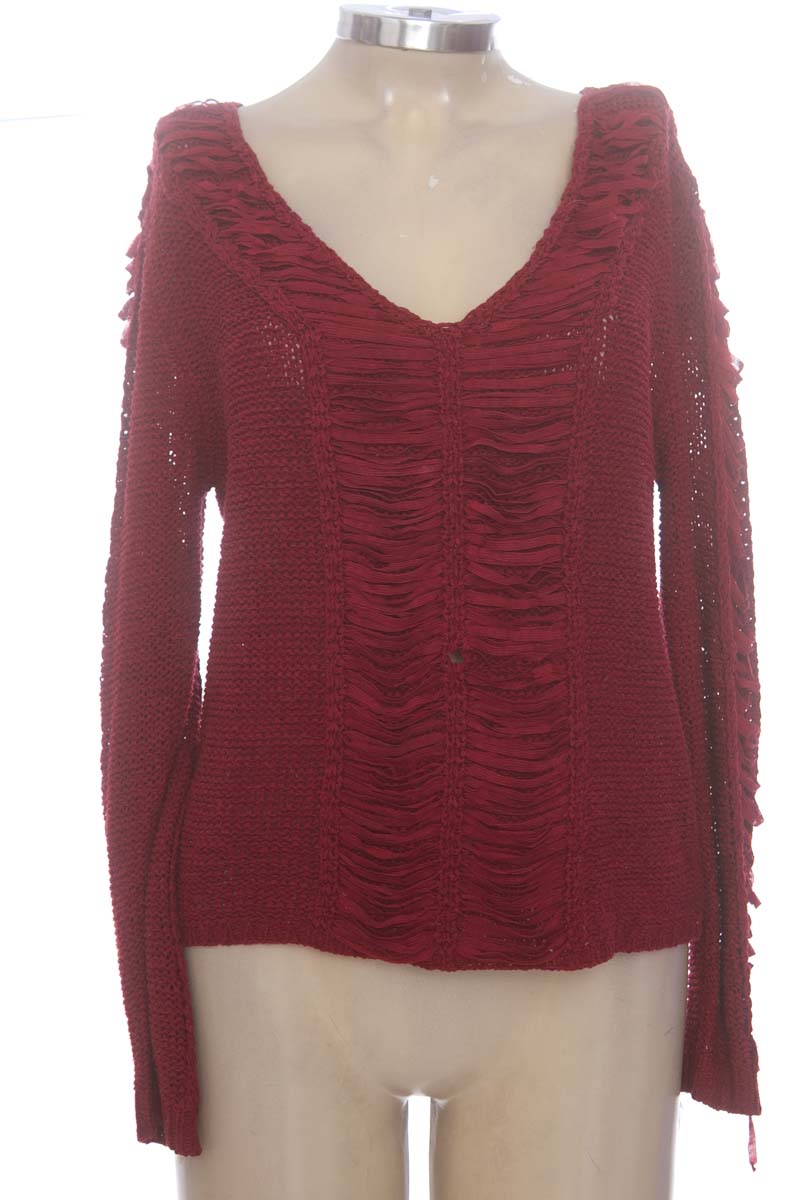 Sweater color Vinotinto - Estevelyn fashion
