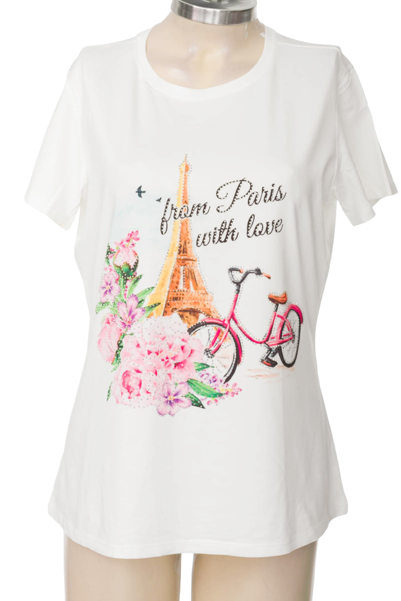 Top / Camiseta color Blanco - Top Chic