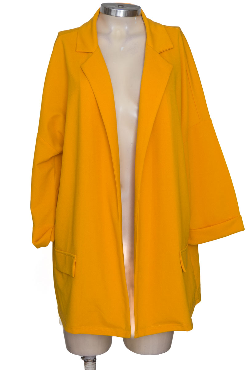 Chaqueta / Abrigo color Mostaza - Shein