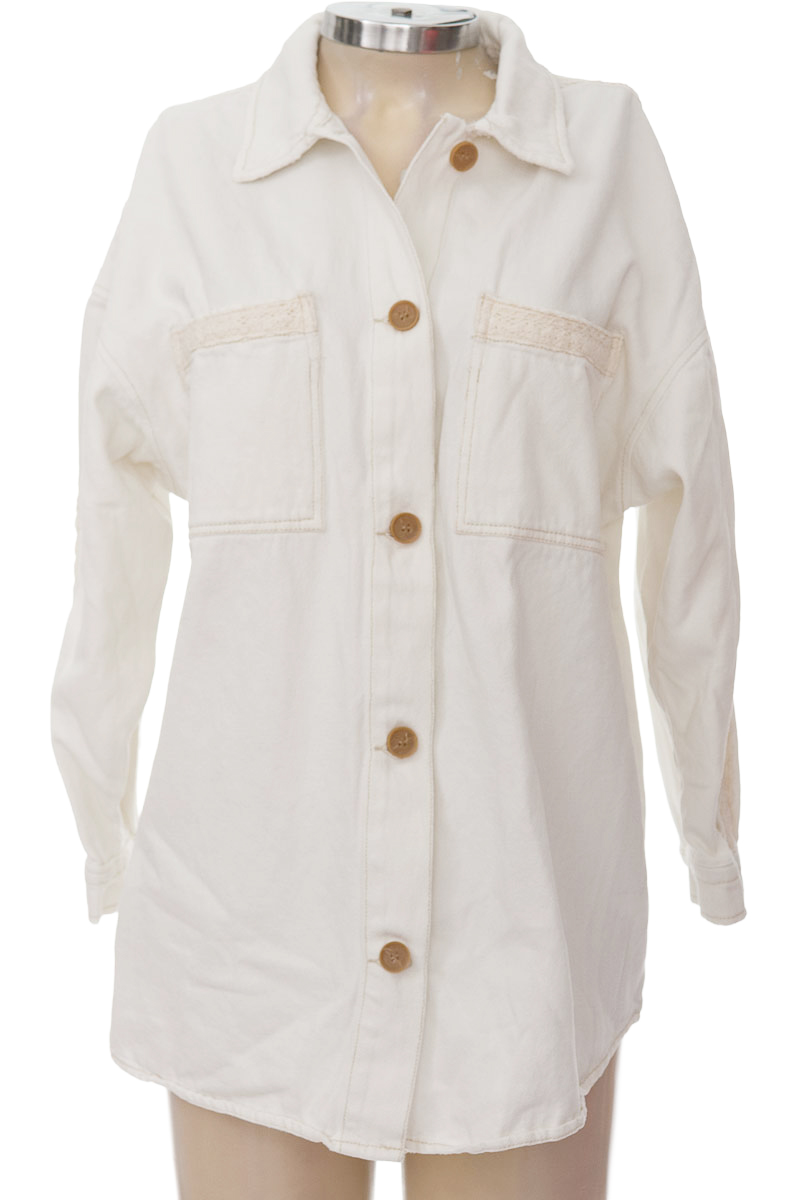 Chaqueta / Abrigo color Beige - Seven Seven